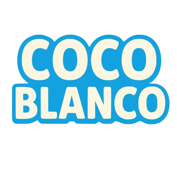Coco Blanco wordmark logo by Hongos Direct